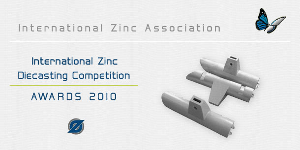 Preisgewinner International Zinc Diecasting Competition 2010